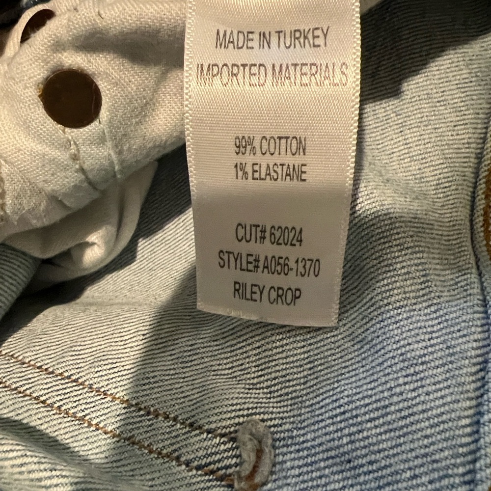 Agolde Riley crop size 26 - Picture 2 of 3